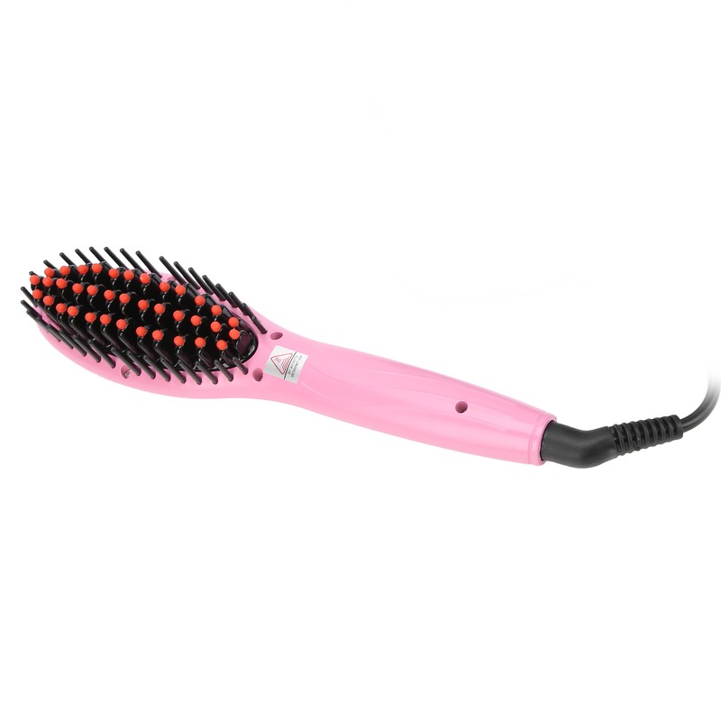 Household Hair Straightener Brush Negative Ion Styling Brush Hairdressing Tool
