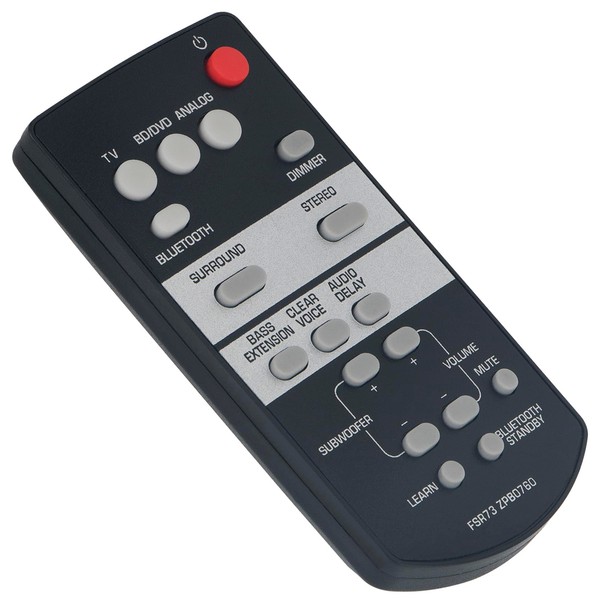 Allimity FSR73 ZP80760 Replacement Remote fit for Yamaha Sound Bar