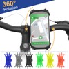 PATIKIL Bike Phone Mount, 360° Rotation Silicone Motorcycle Phone Holder