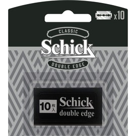 Schick Classic Double Edge Replacement Blades (10 pieces) Beard Shaving Razor
