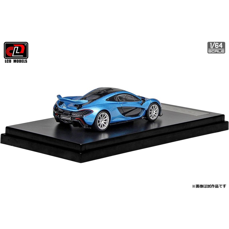 ElcyDee Model LCD64023LB 1/64 McLaren P1 Light Blue Finished Product