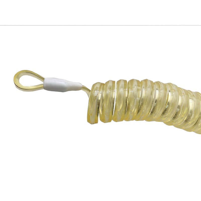 LLB Sports Coil Cord with Carabiner L Length 8.7 inches
