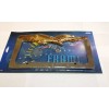 SPL EAGLE CHROME/GOLD METAL LICENSE PLATE FRAME LPF-476C/G