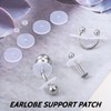 AFCJLTO 40 Pieces Keloid Discs for Earring Stabilizer, Ear Lobe
