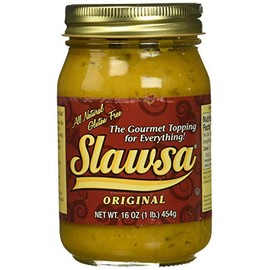 Slawsa All-Natural Gluten-Free The Gourmet Topping for Everything Certified Kosher Original Flavor 16 oz 1 pack