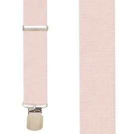 Suspender Store Undergarment Suspenders - 2-Inch Wide Soft Elastic - X-Back - Pin Clip - 48" for 5'9" to 6'2" tall
