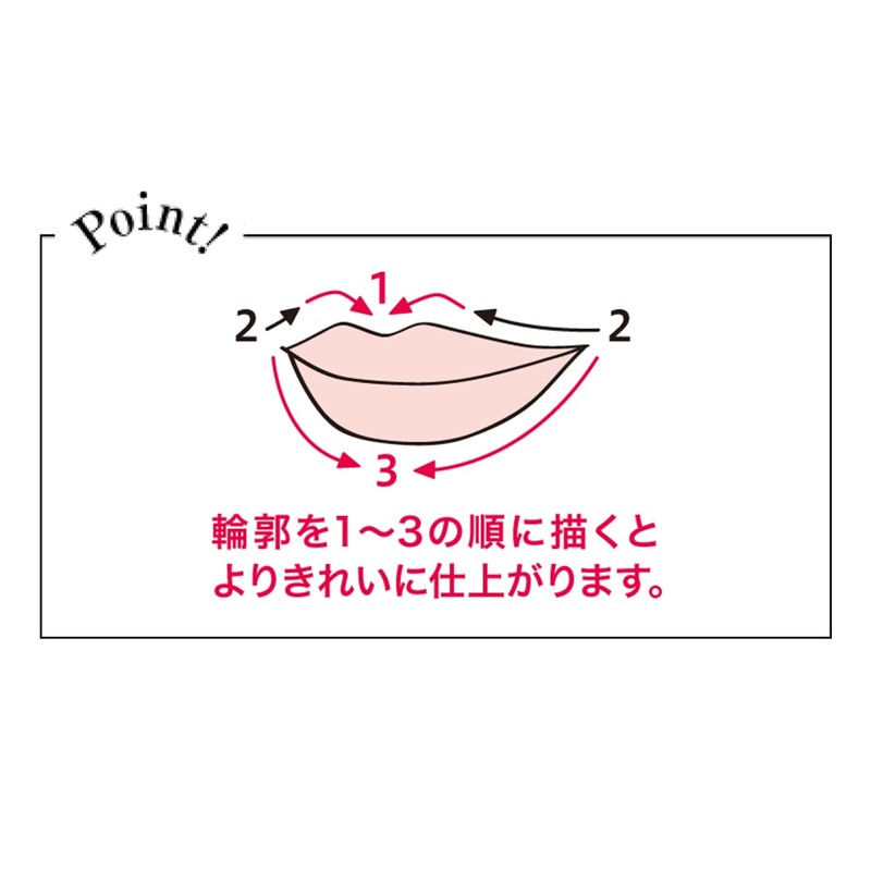 Kiss Me Ferme Lip Brush EX 0.2 oz (6 g),