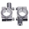 Topxome 1 Pair Universal 8mm/10mm Motorcycle 7/8" Handle Bar Thread