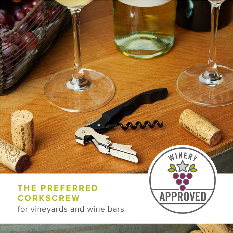 True Fabrications 2228 TF Doubled Hinged Corkscrew, White, Small