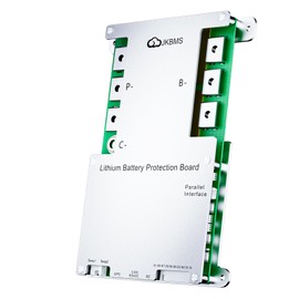 JKBMS Smart BMS 4S-8S 12V-24V 300A 2A Active Balance Build-in Bluetooth with Heat CAN RS485 PCB Battery Protection Board for LiFePO4 Li-ion LTO Battery Pack (JK-B2A8S30P-HC)