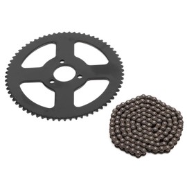 25H Chain 144 Links Sprocket, 140 mm / 5.5 Inch Pocket Bike Chains Mini Moto Chains Perfect Replacement Mini Moto Accessories