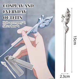 Auiremrti Alloy Hairpin for Women, Costume Accessory, Props, Decoration for Maomao Cosplay from The Apothecary Diaries