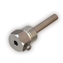 Immersion Sleeve Stainless Steel V4A, G 1/2 Inch, Installation Length 150 mm for Temperature Sensor 6 mm Heating up to 600 °C