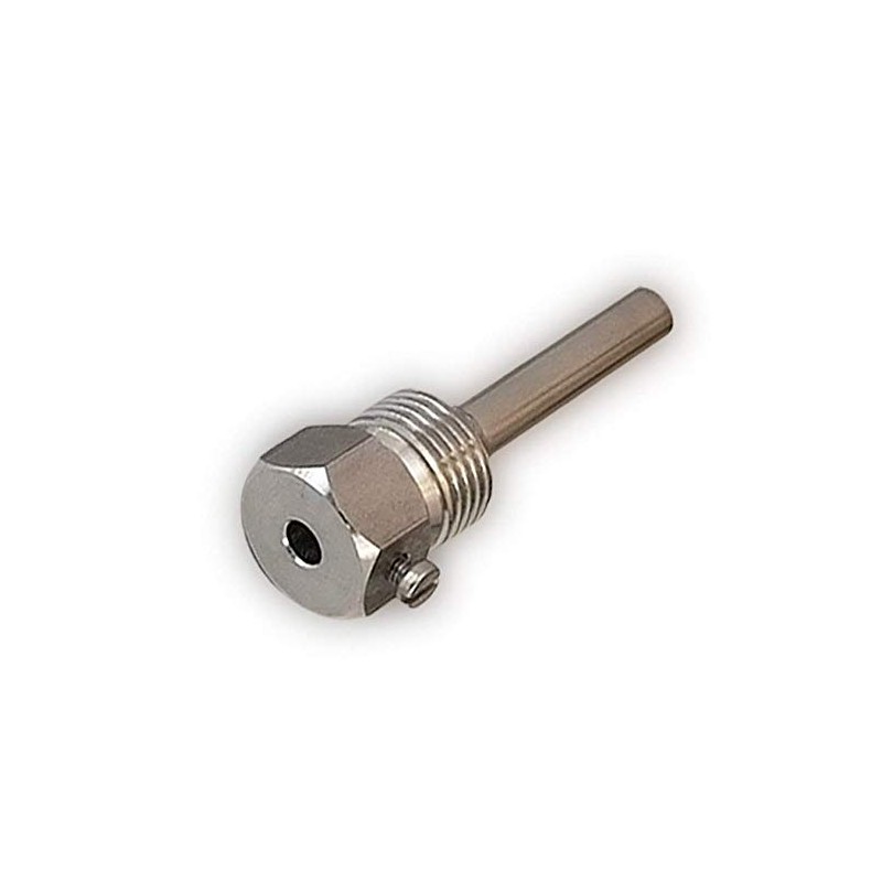 Immersion Sleeve Stainless Steel V4A, G 1/2 Inch, Installation Length