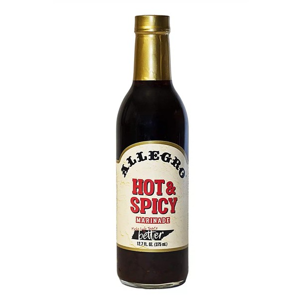ALLEGRO - The Marinate Everything Marinades - Hot & Spicy 12.7 oz, Pack of 1