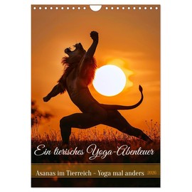 An Animal Yoga Adventure (Wall Calendar 2026 DIN A4 High), CALVENDO Monthly Calendar