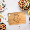 Mr. & Mrs. Panda Bambus - Schneidebrett Einhorn Mitteilung -