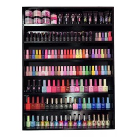 Galeria Shinju Esmaltero Exhibidor Maquillaje Repisa Multiuso Grande C/tapa