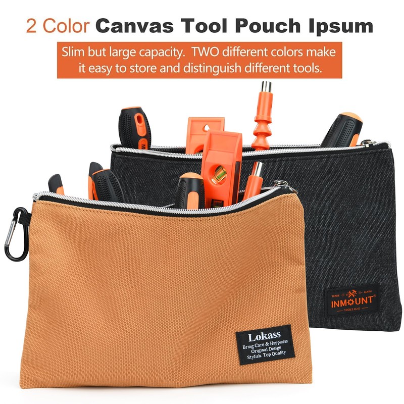 Tool Backpack with 2 Small Tool Bags - LOKASS Backpack