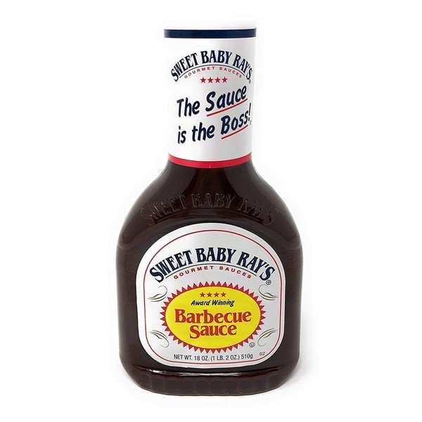Sweet Baby Ray's Barbecue Sauce, 18 Ounce (Pack of 2)