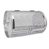 Rolling Grilling Basket Stainless Steel Grill Cage Round Stainless Steel