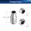 Auniwaig 1/4" Drive 1/4" 6-Point Impact Socket,Imperial Chrome Vanadium 2pcs