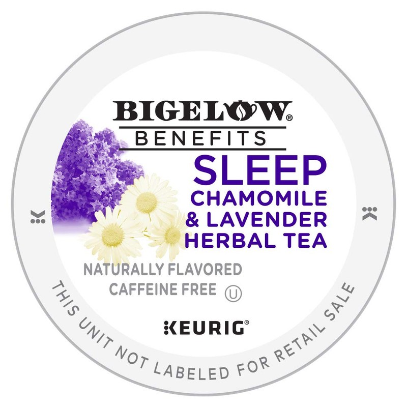 Bigelow Tea Benefits, Sleep Chamomile and Lavender Herbal Tea Keurig