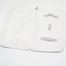 Smashbox 2 x Smashbox Platinum Surge Makeup Bag Brush Case - Metallic Silver - u/b