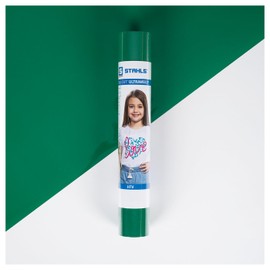 Stahls' HTV Heat Transfer Vinyl CAD-Cut Ultraweed 11.8" Width, Works with Professional and Craft Cutters. Easy to Cut, Easy to Weed. (Green, 12FT Roll)