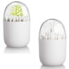 HomDSim 2 Pack Creative Cotton Swab Holder,Cotton Bud Small Q-Tips