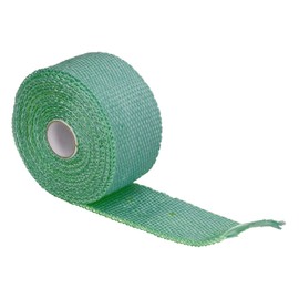 Heat Insulation Tape, Glass Fiber Alloy Steel, Promote Traffic Increase, High Temperature , Automobile Motorcycle Exhaust Pipes (Green)