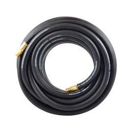 CRAFTSMAN 3/8-in x 50-ft Rubber Air Hose, 300 PSI, Oil and Abrasion-Resistant, Flexible in Cold Weather