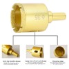 5Pcs Diamond Brazing Drill Bit Hole Saw Drilling Opener for
