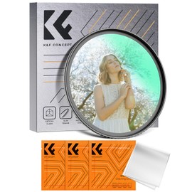 K&F Concept Nano-K Series Mist Effect Diffusion Filter 82 mm Mist Filter for Landscape and Portrait Photography