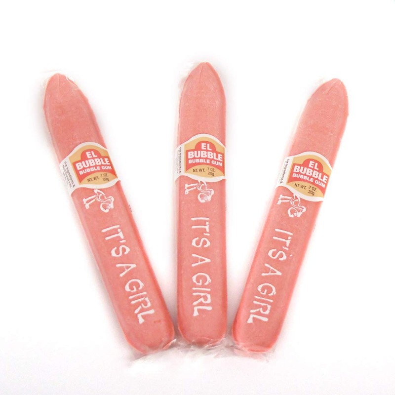 Dubble Bubble It's A Girl Bubble Gum Cigars (Pack of