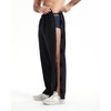 WZIKAI Men's Tear Away Pants Casual Side Snap Open Sweatpants