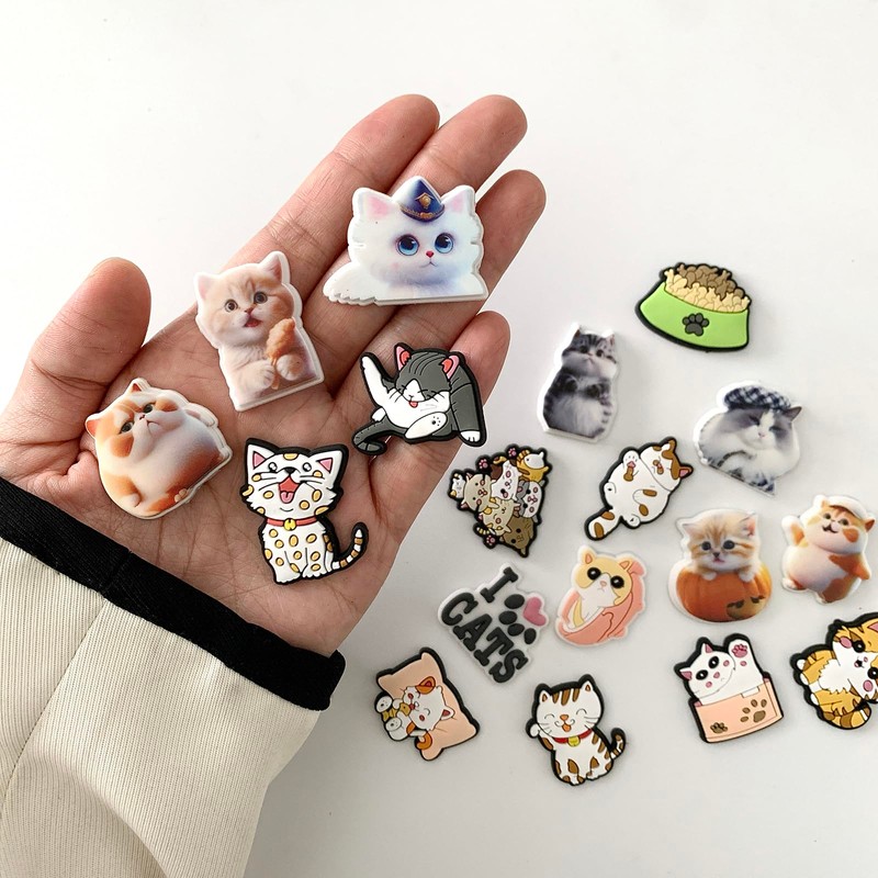 Generic Cute Cats Shoe Charms