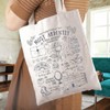 JTOUK Most Ardently Tote Bag Jane Literature Gift Bookish Gift