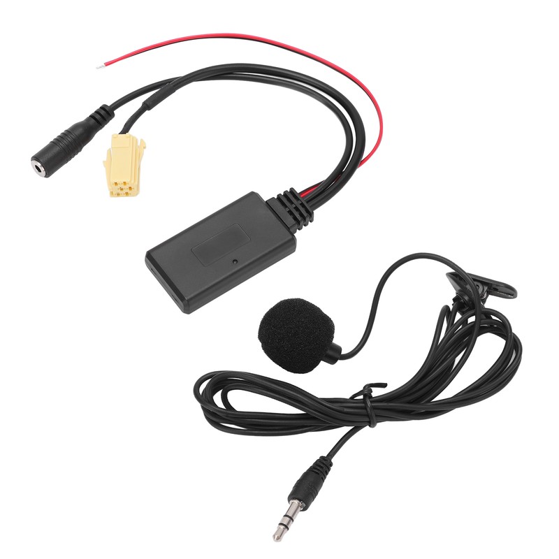 Car Bluetooth5.0 AUX Module Handsfree Microphone Wired Replacement for Fiat