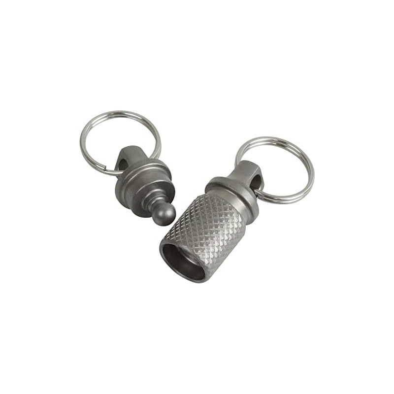 prendre Detachable Key Holder, Titanium Alloy, Key Ring Included, Removable,