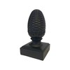 3.5" x 3.5" Heavy Duty Aluminum Pineapple Post Cap for