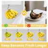 CINKSY Self Adhesive Banana Hook Hanger Foldable Under Cabinet Banana