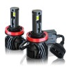 CHUSYYRAY 2X H11 LED Headlight Super Bright Bulbs Kit 6000K
