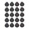 20Pcs 12V Round Rocker Switch LED Light 3 Pin 2