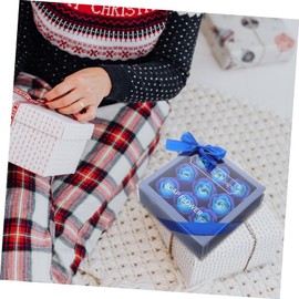 Beavorty Artificial Soap Flower Box 9 Rose Flower Soap Box Luxury Present for Girlfriend for Birthday Present