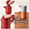 Silicone Wine Bottle Stopper With 3 in 1 Kechain Bottle