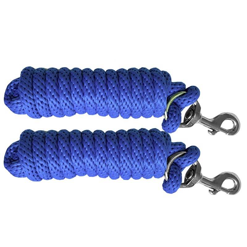 Majestic Ally Pack of 2 Solid Poly Lead for Horses
