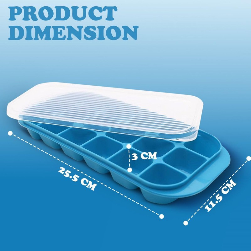 ZYBUX - 4 x Set of Ice Cube Tray with