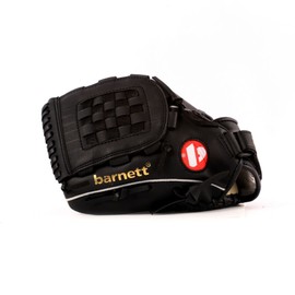 barnett JJL-110 infield baseball glove, polyurethane, size 11", RH black