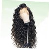 TOVINANNA Women Long Curly Hair Wig Lace Front Wig for